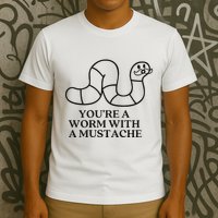 Oure A Worm With A Mustache Anderpump Rules T-Shirt