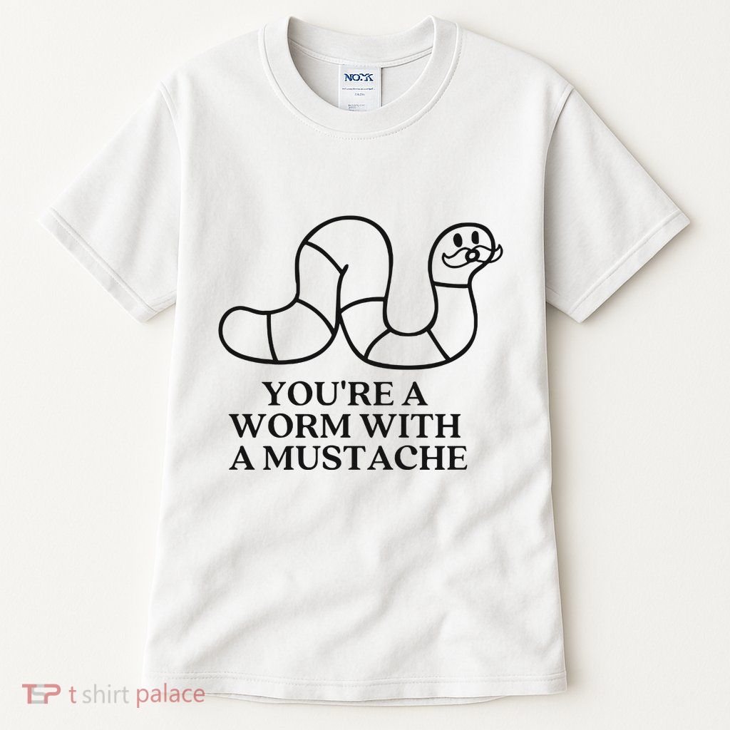 Oure A Worm With A Mustache Anderpump Rules Tall T-Shirt