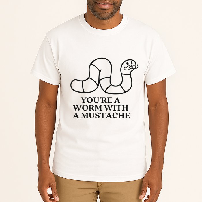 Oure A Worm With A Mustache Anderpump Rules Tall T-Shirt