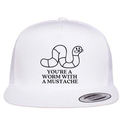 Oure A Worm With A Mustache Anderpump Rules Flatbill Hat