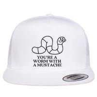 Oure A Worm With A Mustache Anderpump Rules Flatbill Hat