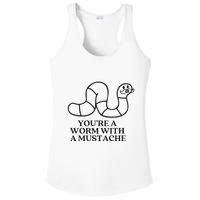 Oure A Worm With A Mustache Anderpump Rules Ladies PosiCharge Competitor Racerback Tank