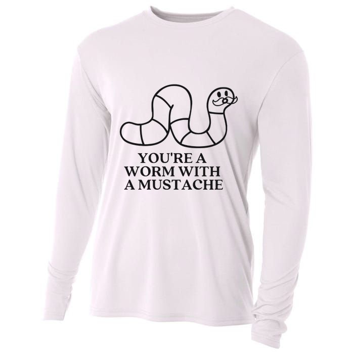 Oure A Worm With A Mustache Anderpump Rules Cooling Performance Long Sleeve Crew