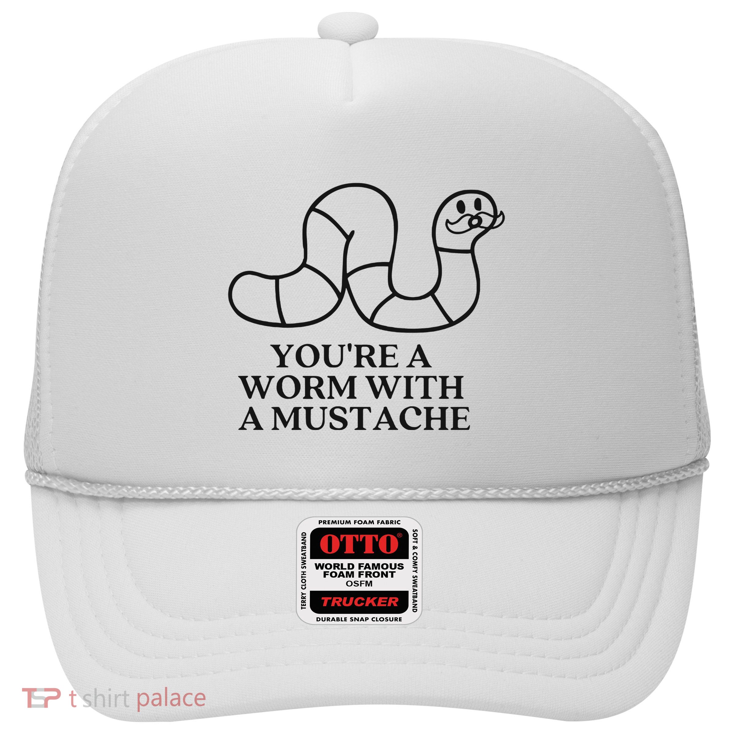 Oure A Worm With A Mustache Anderpump Rules Trucker Hat