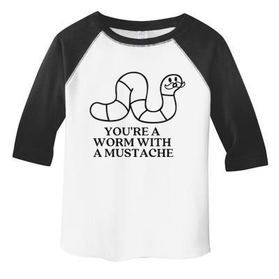 Oure A Worm With A Mustache Anderpump Rules Toddler Fine Jersey T-Shirt