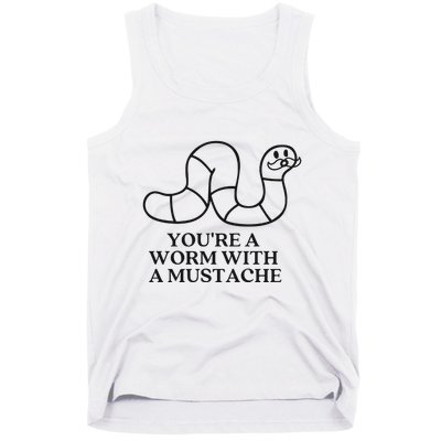 Oure A Worm With A Mustache Anderpump Rules Tank Top