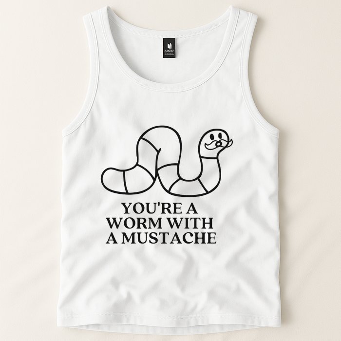 Oure A Worm With A Mustache Anderpump Rules Tank Top