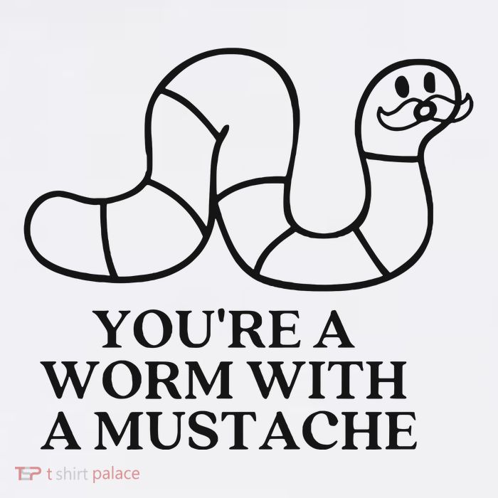 Oure A Worm With A Mustache Anderpump Rules Golf Towel