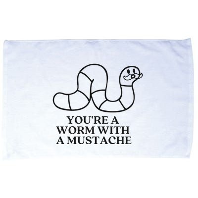 Oure A Worm With A Mustache Anderpump Rules Microfiber Hand Towel