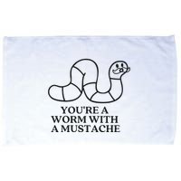 Oure A Worm With A Mustache Anderpump Rules Microfiber Hand Towel