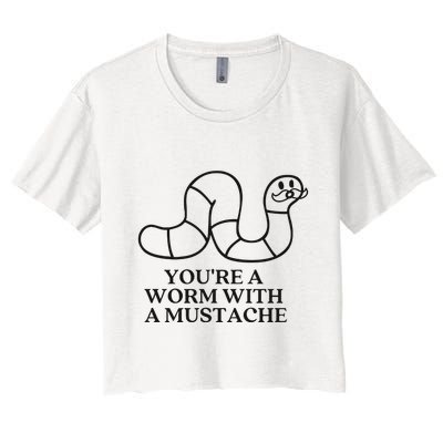 Oure A Worm With A Mustache Anderpump Rules Crop Top