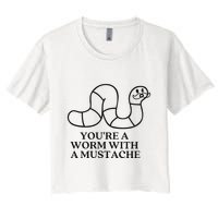 Oure A Worm With A Mustache Anderpump Rules Crop Top