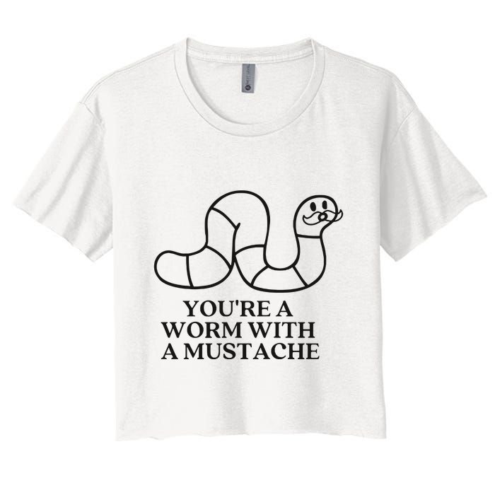 Oure A Worm With A Mustache Anderpump Rules Crop Top