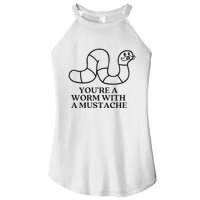 Oure A Worm With A Mustache Anderpump Rules Women's Perfect Tri Rocker Tank