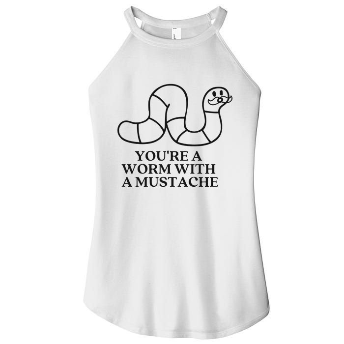 Oure A Worm With A Mustache Anderpump Rules Women's Perfect Tri Rocker Tank