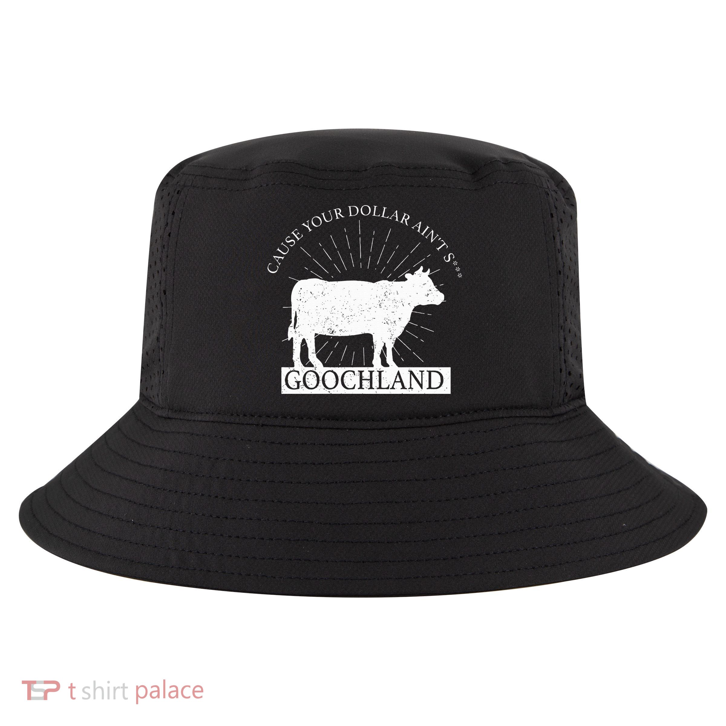 Oliver Anthony Wearing Goochland Cool Comfort Performance Bucket Hat