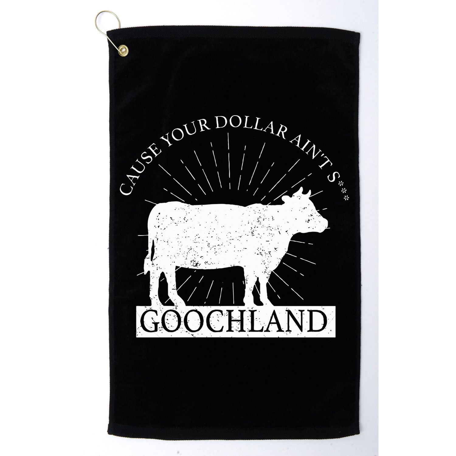 Oliver Anthony Wearing Goochland Golf Towel