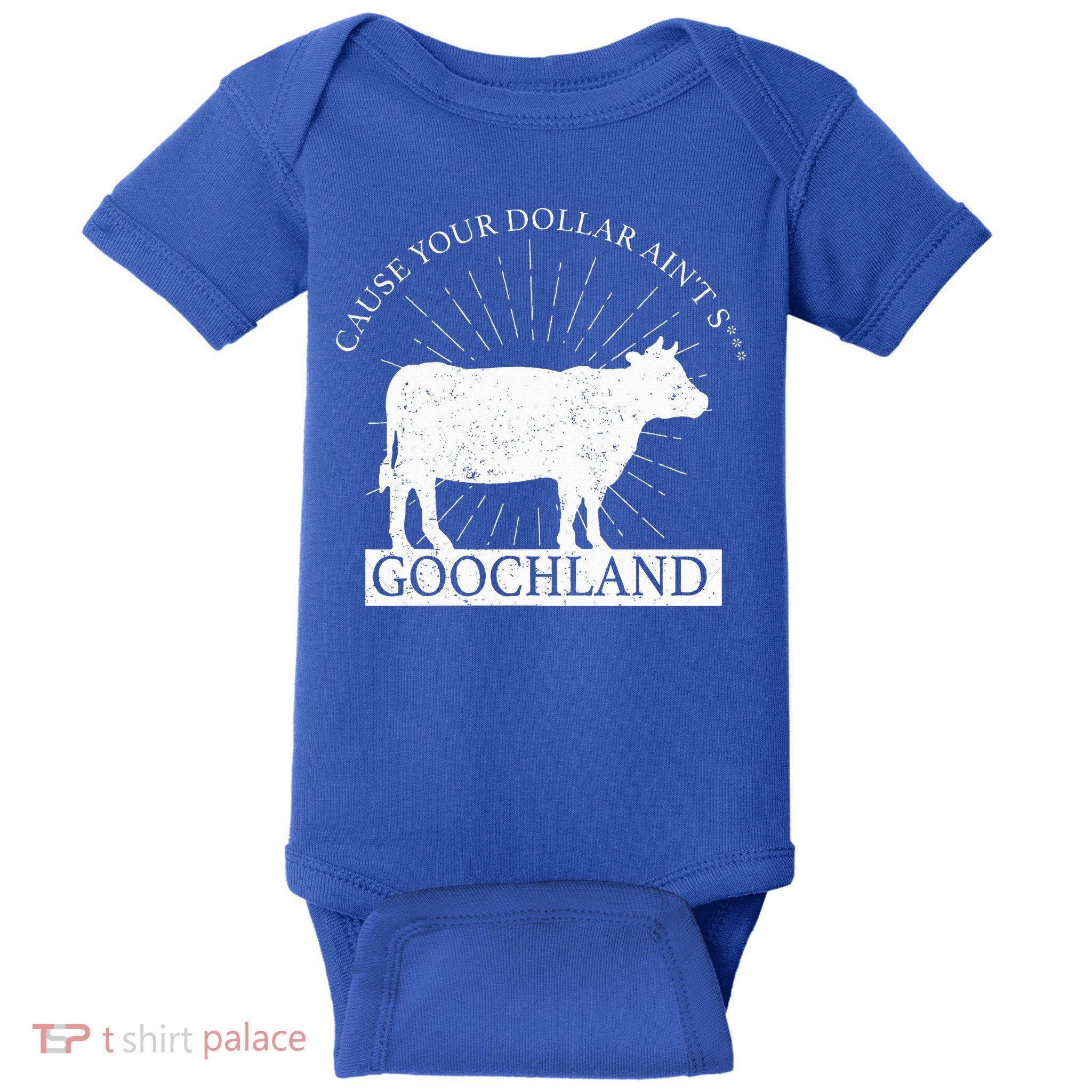 Oliver Anthony Wearing Goochland Baby Bodysuit