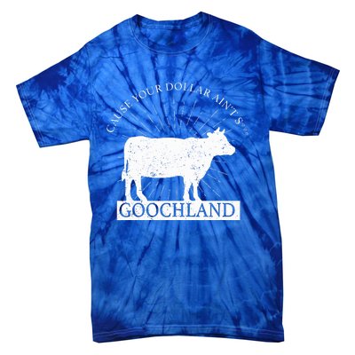 Oliver Anthony Wearing Goochland Tie-Dye T-Shirt