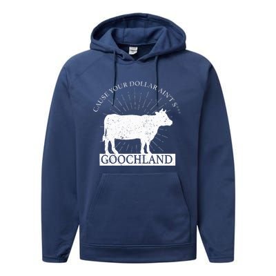 Oliver Anthony Wearing Goochland Performance Fleece Hoodie