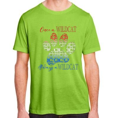 One A Wildcats Always In A Paw Print Adult ChromaSoft Performance T-Shirt