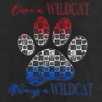 One A Wildcats Always In A Paw Print Cool Comfort Performance Bucket Hat