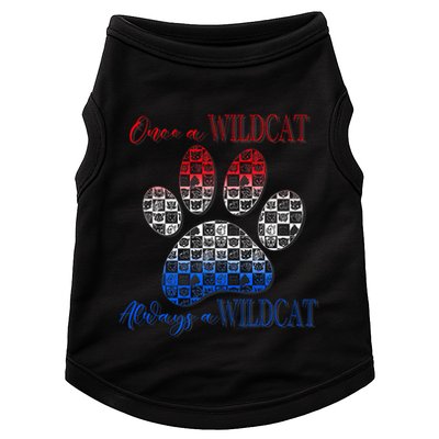 One A Wildcats Always In A Paw Print Doggie Tank