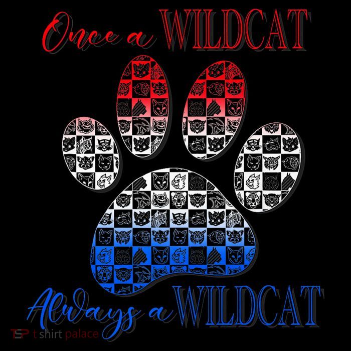 One A Wildcats Always In A Paw Print Hoodie