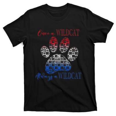 One A Wildcats Always In A Paw Print T-Shirt