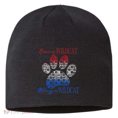 One A Wildcats Always In A Paw Print Sustainable Beanie