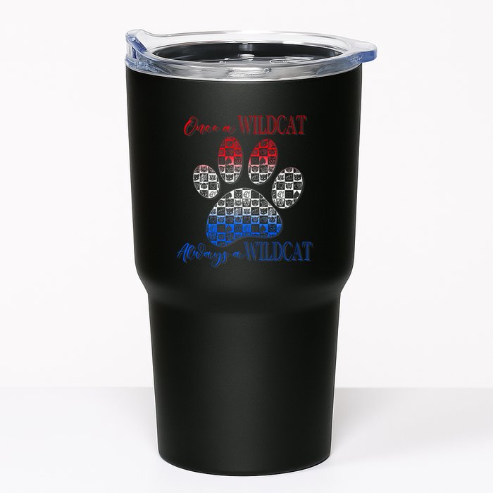 One A Wildcats Always In A Paw Print Tumbler