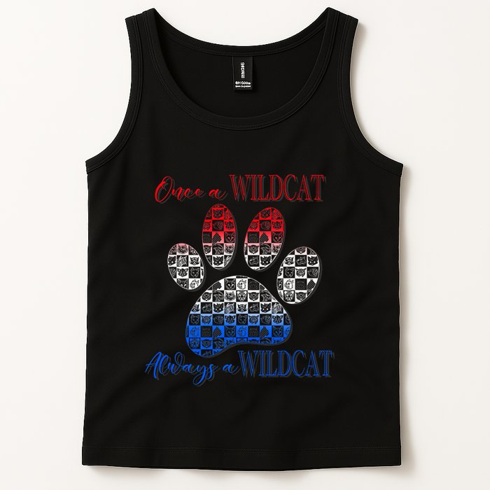 One A Wildcats Always In A Paw Print Tank Top