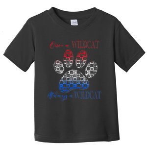 One A Wildcats Always In A Paw Print Toddler T-Shirt