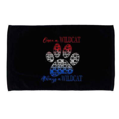 One A Wildcats Always In A Paw Print Microfiber Hand Towel