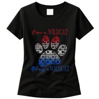 One A Wildcats Always In A Paw Print Womens T-Shirt