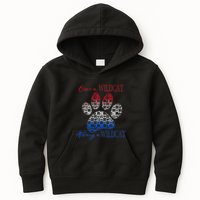 One A Wildcats Always In A Paw Print Kids Hoodie