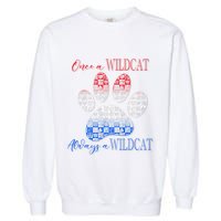 One A Wildcats Always In A Paw Print Garment-Dyed Sweatshirt