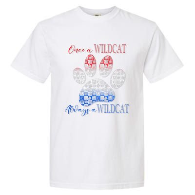 One A Wildcats Always In A Paw Print Garment-Dyed Heavyweight T-Shirt