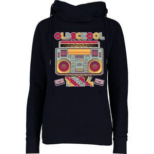 Oldschool Boombox 1924 100th Birthday Womens Funnel Neck Pullover Hood