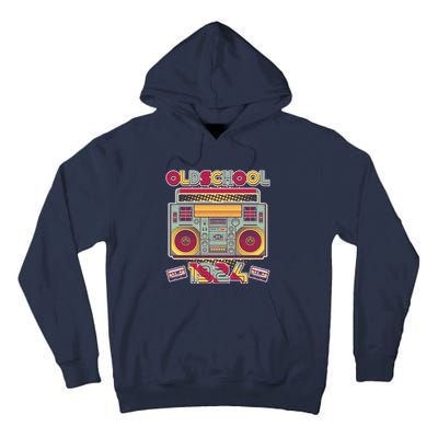 Oldschool Boombox 1924 100th Birthday Tall Hoodie