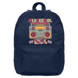 Oldschool Boombox 1934 90th Birthday 16 in Basic Backpack