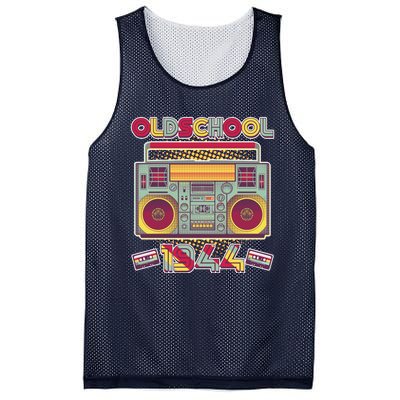 Oldschool Boombox 1944 80th Birthday Mesh Reversible Basketball Jersey Tank