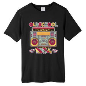 Oldschool Boombox 1964 60th Birthday Tall Fusion ChromaSoft Performance T-Shirt