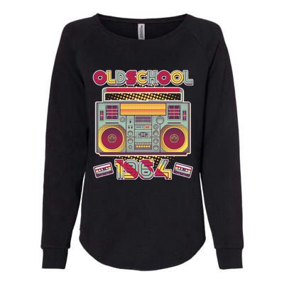 Oldschool Boombox 1964 60th Birthday Womens California Wash Sweatshirt