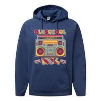 Oldschool Boombox 1964 60th Birthday Performance Fleece Hoodie