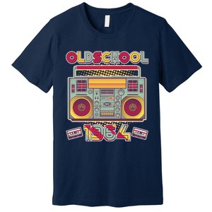 Oldschool Boombox 1964 60th Birthday Premium T-Shirt