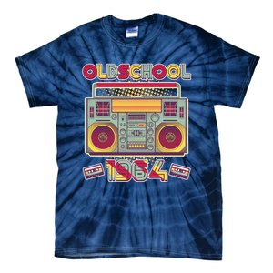 Oldschool Boombox 1964 60th Birthday Tie-Dye T-Shirt