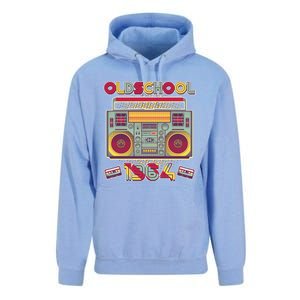 Oldschool Boombox 1964 60th Birthday Unisex Surf Hoodie