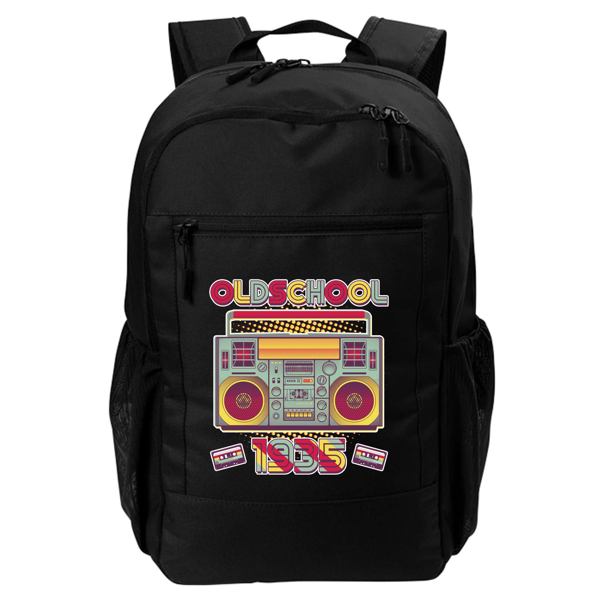 Oldschool Boombox 1935 90th Birthday Backpack
