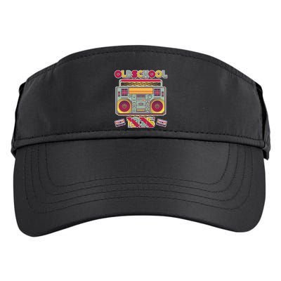 Oldschool Boombox 1935 90th Birthday Adult Drive Performance Visor